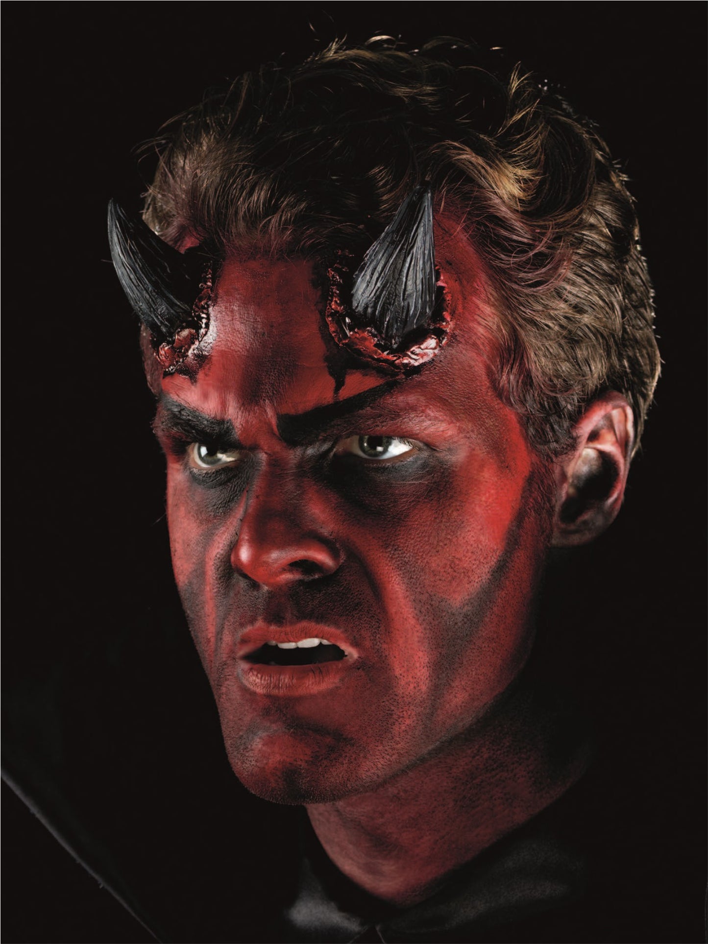 Smiffys Make-Up FX, Latex Devil Horn Prosthetics, Wholesale