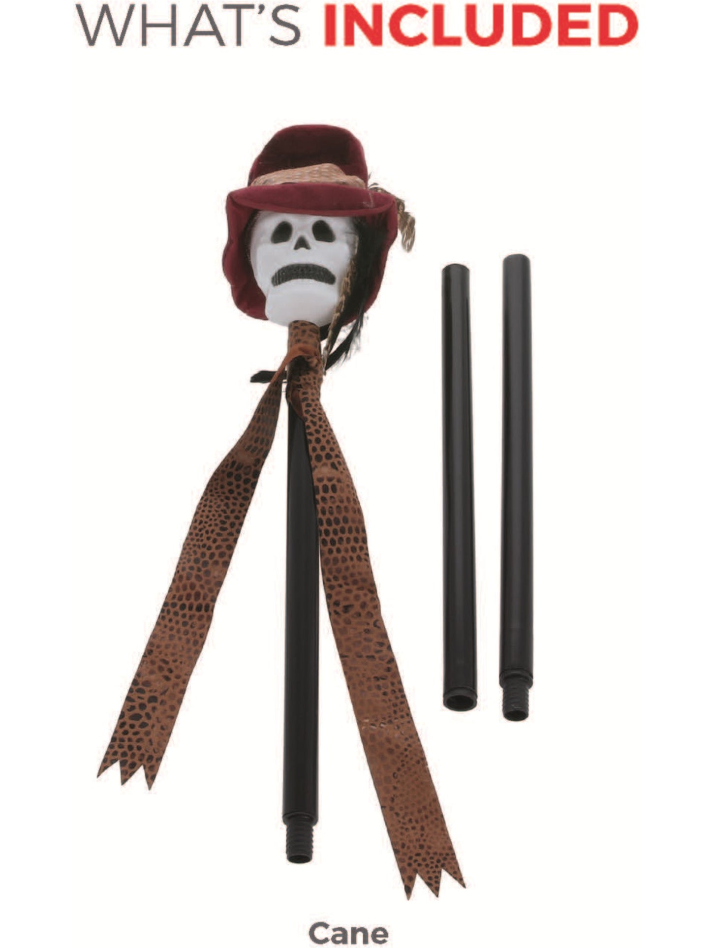 Voodoo Cane, Black Wholesale