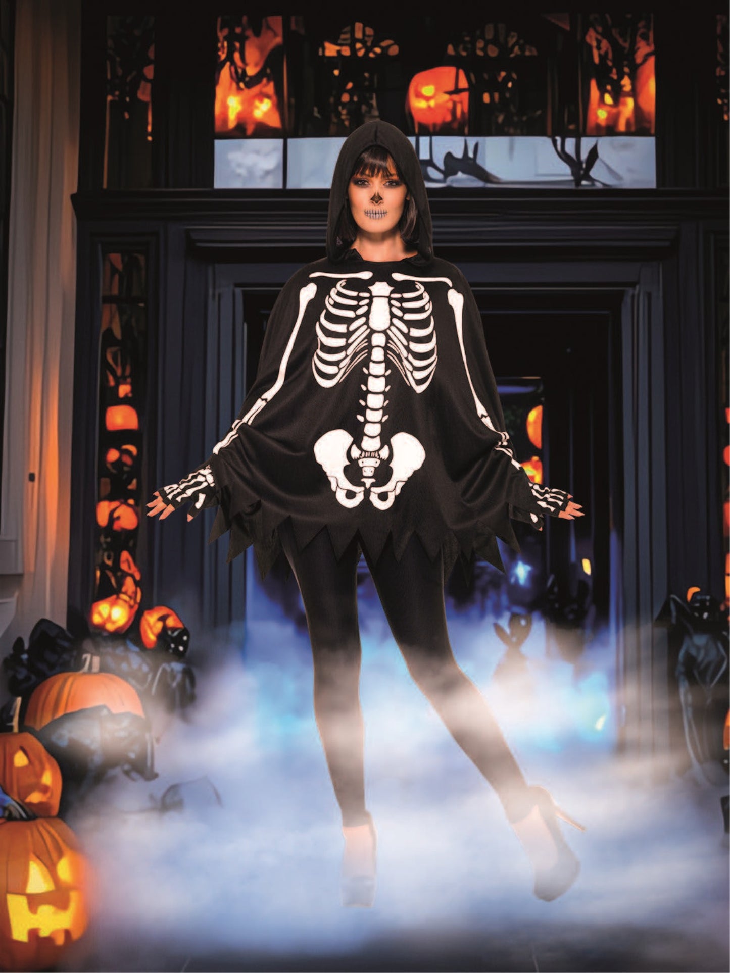 Skeleton Kit, Unisex, Black Wholesale
