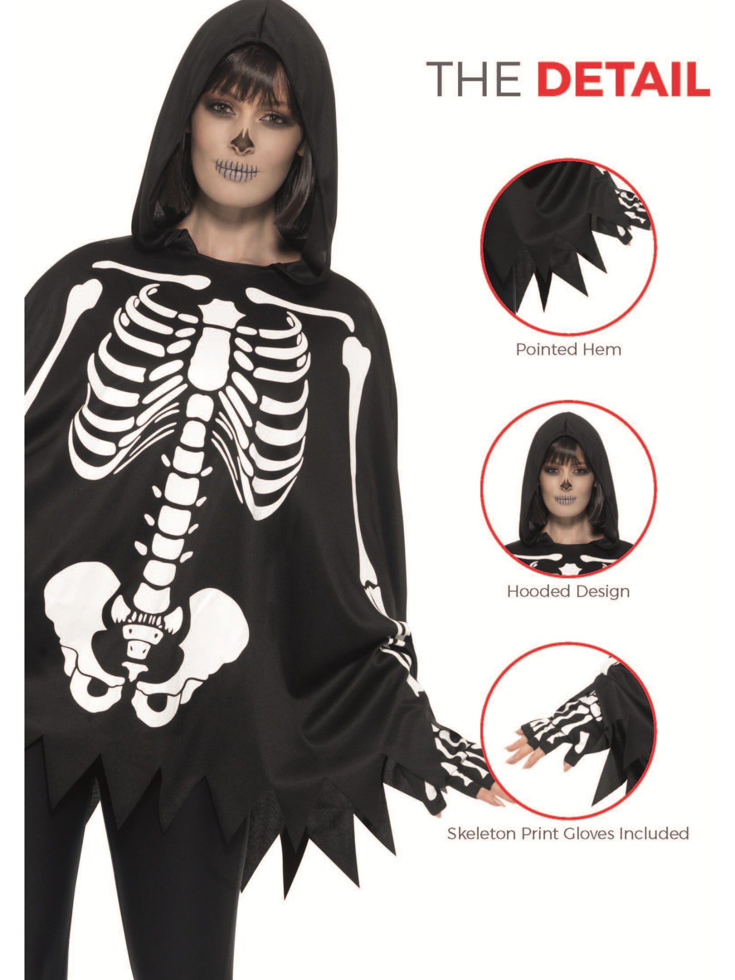Skeleton Kit, Unisex, Black Wholesale
