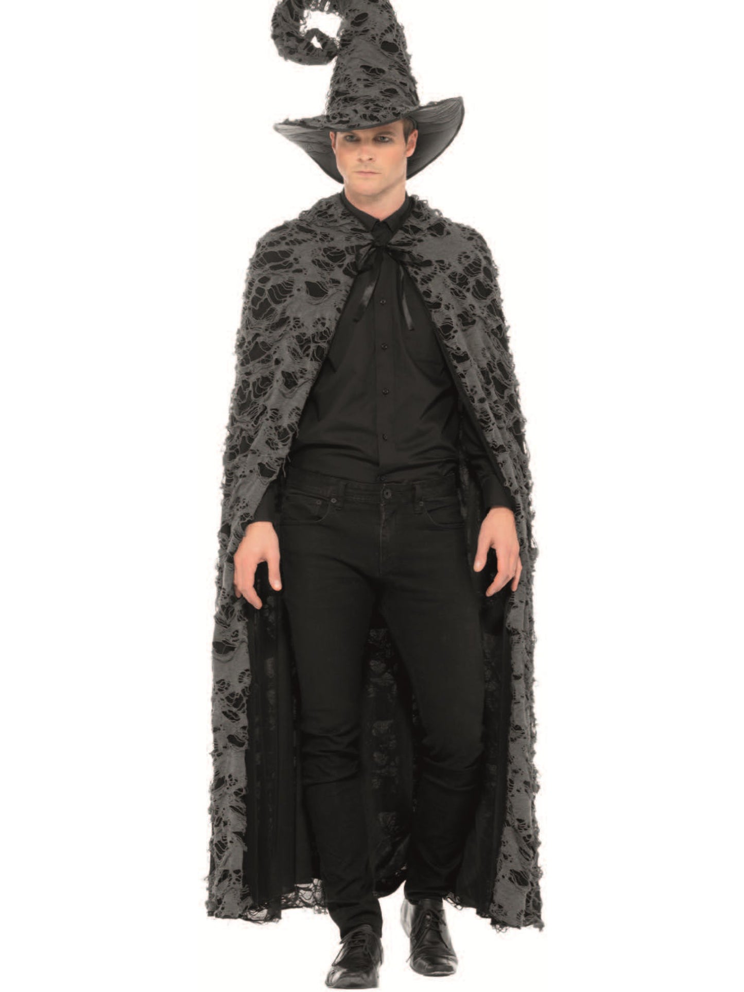 Deluxe Spellcaster Cape, Grey Wholesale