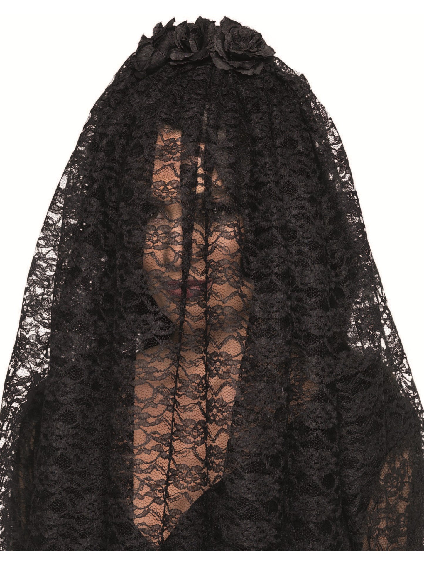 Black Widow Veil, Black Wholesale