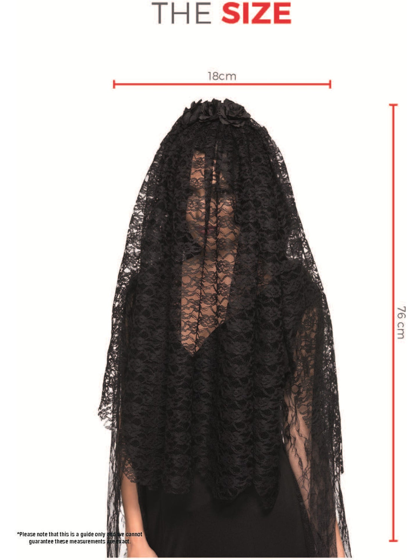 Black Widow Veil, Black Wholesale