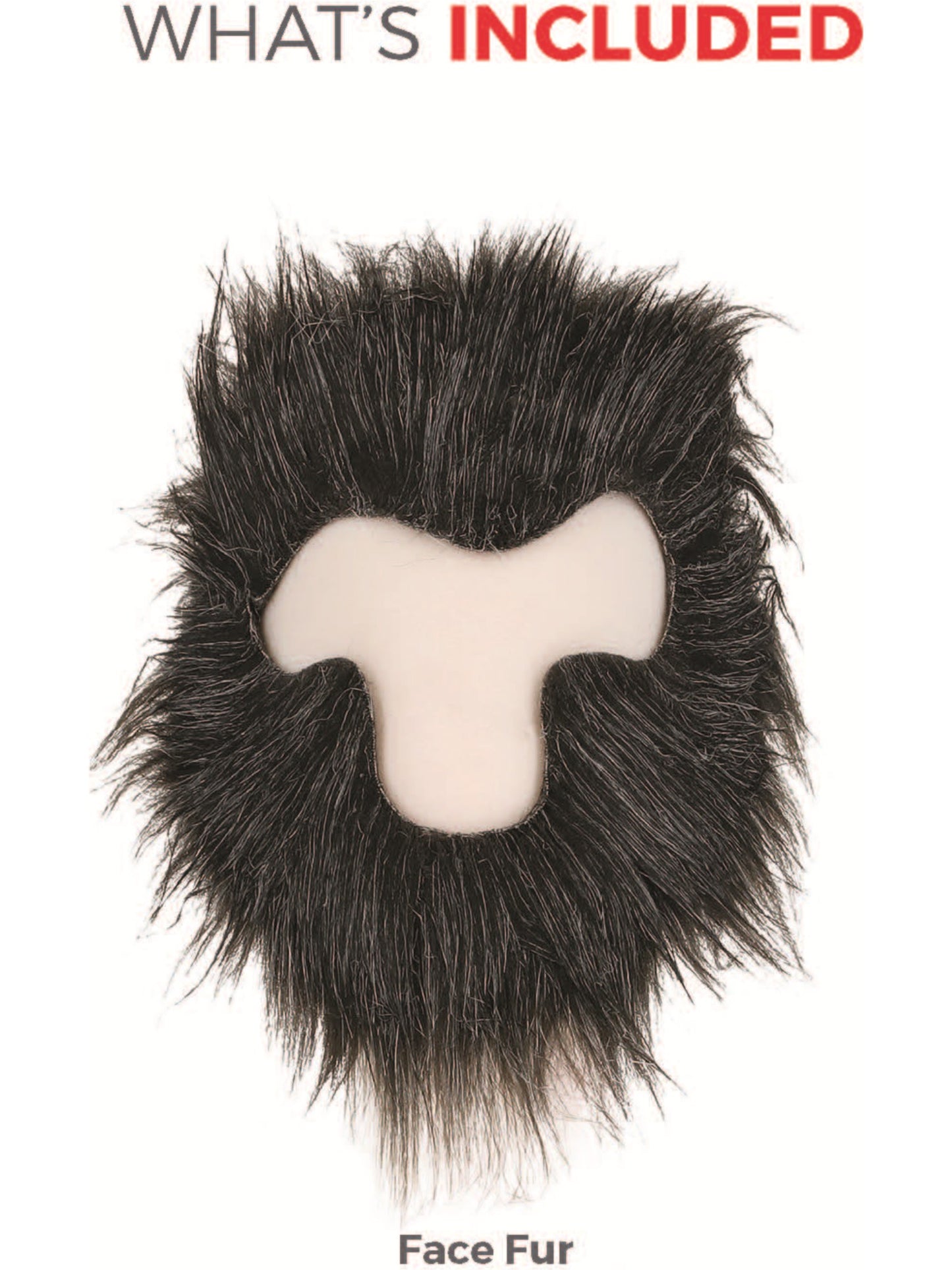 Smiffys Make-Up FX, Werewolf Face Fur, Brown Wholesale