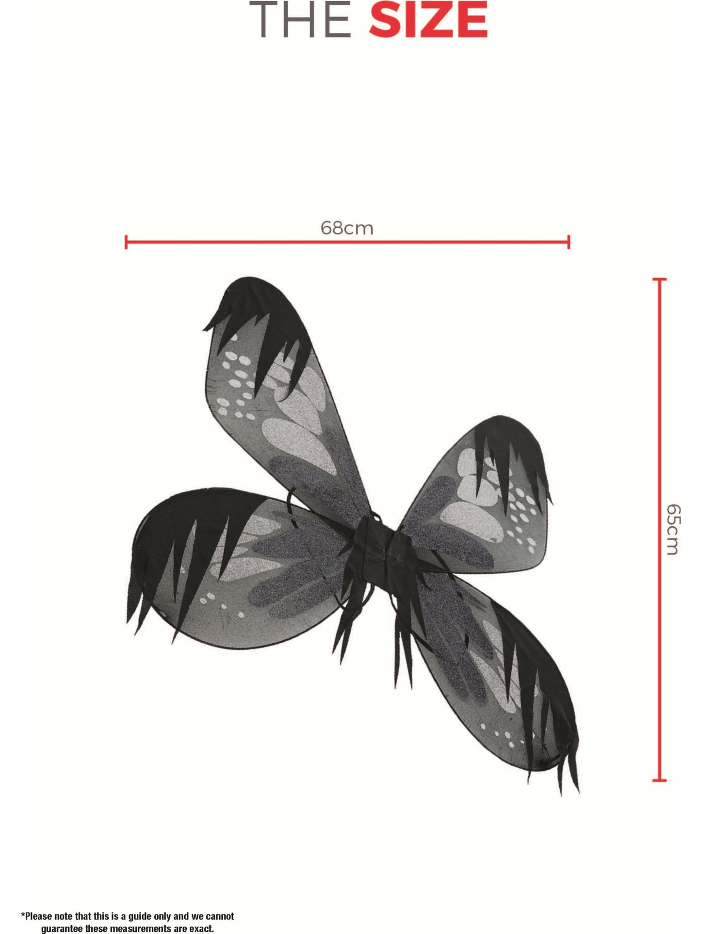 Dark Botanicals Moth Wings, Grey Wholesale