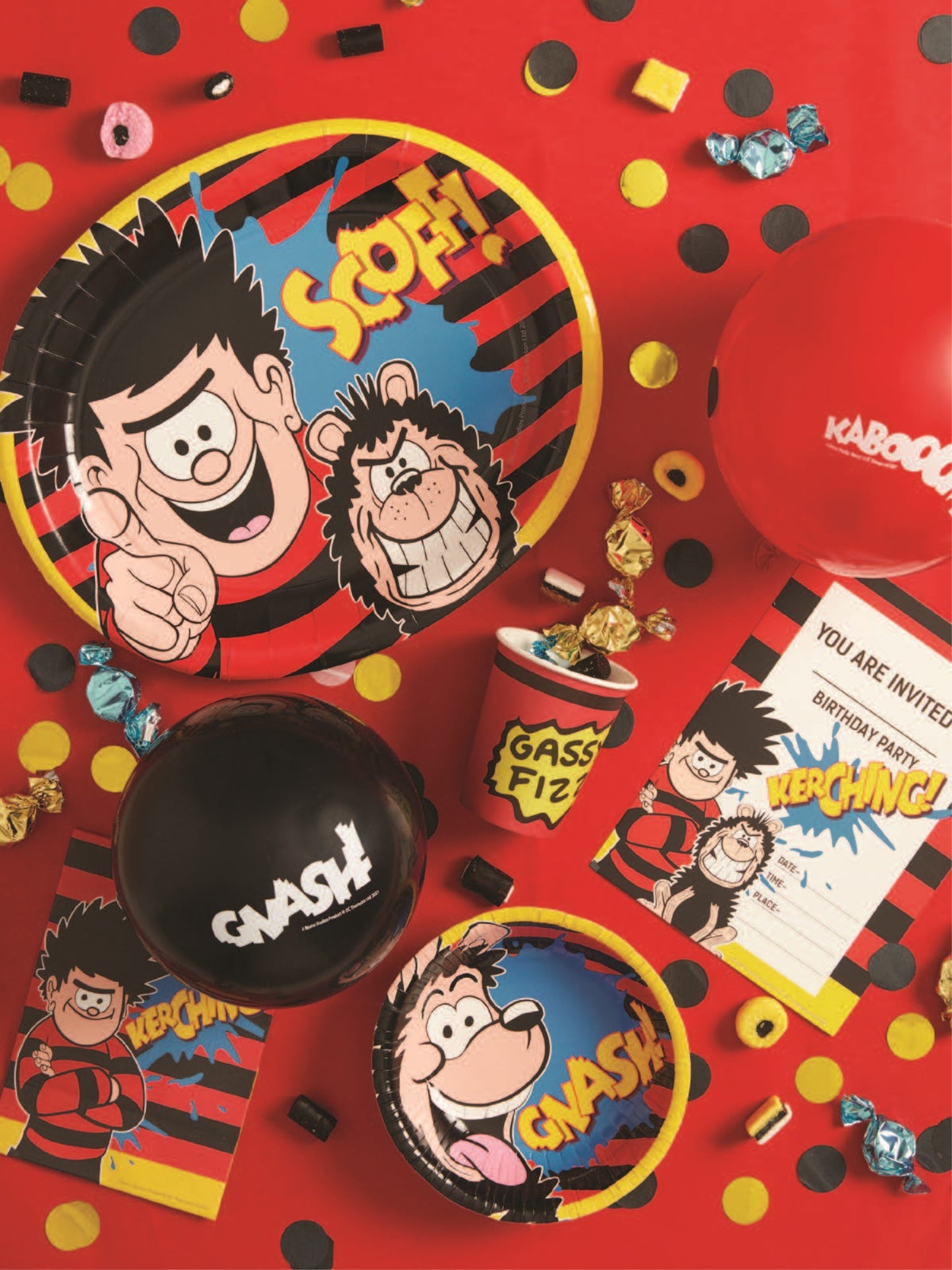 Beano Tableware Party Cups x8 Wholesale