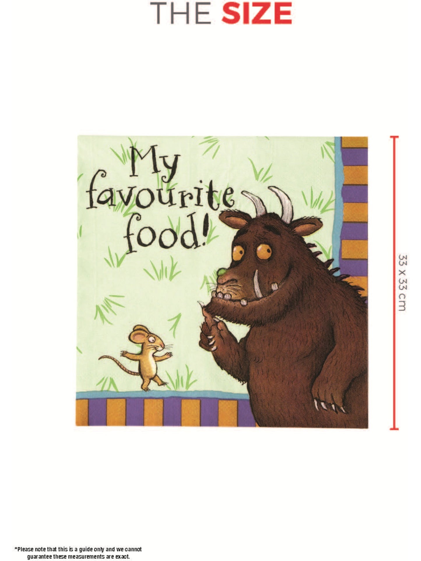 The Gruffalo Tableware Party Napkins x16 Wholesale