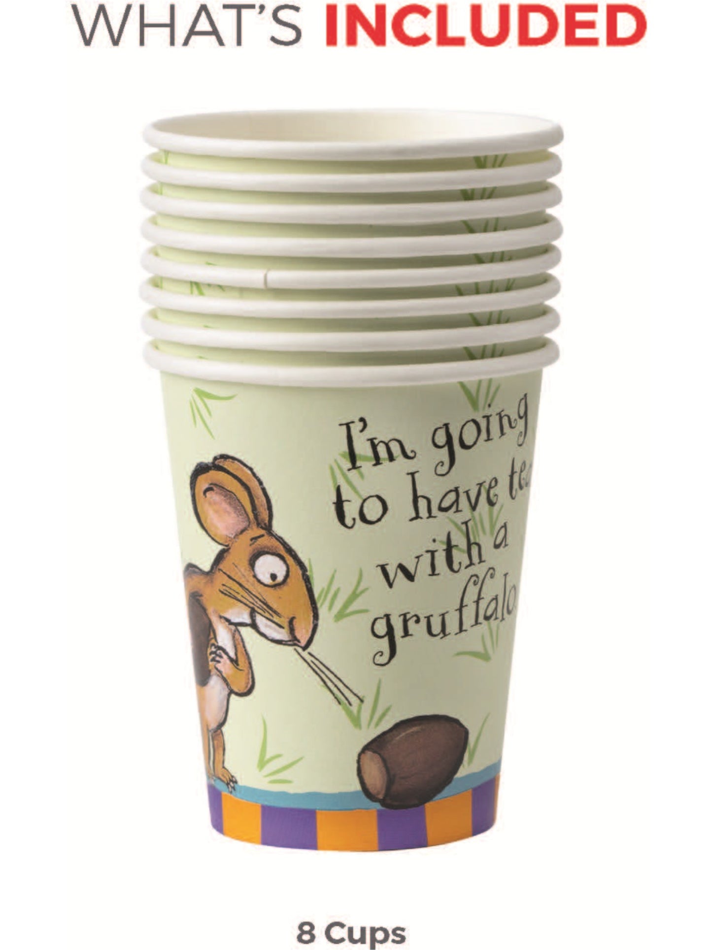 The Gruffalo Tableware Party Cups x8 Wholesale