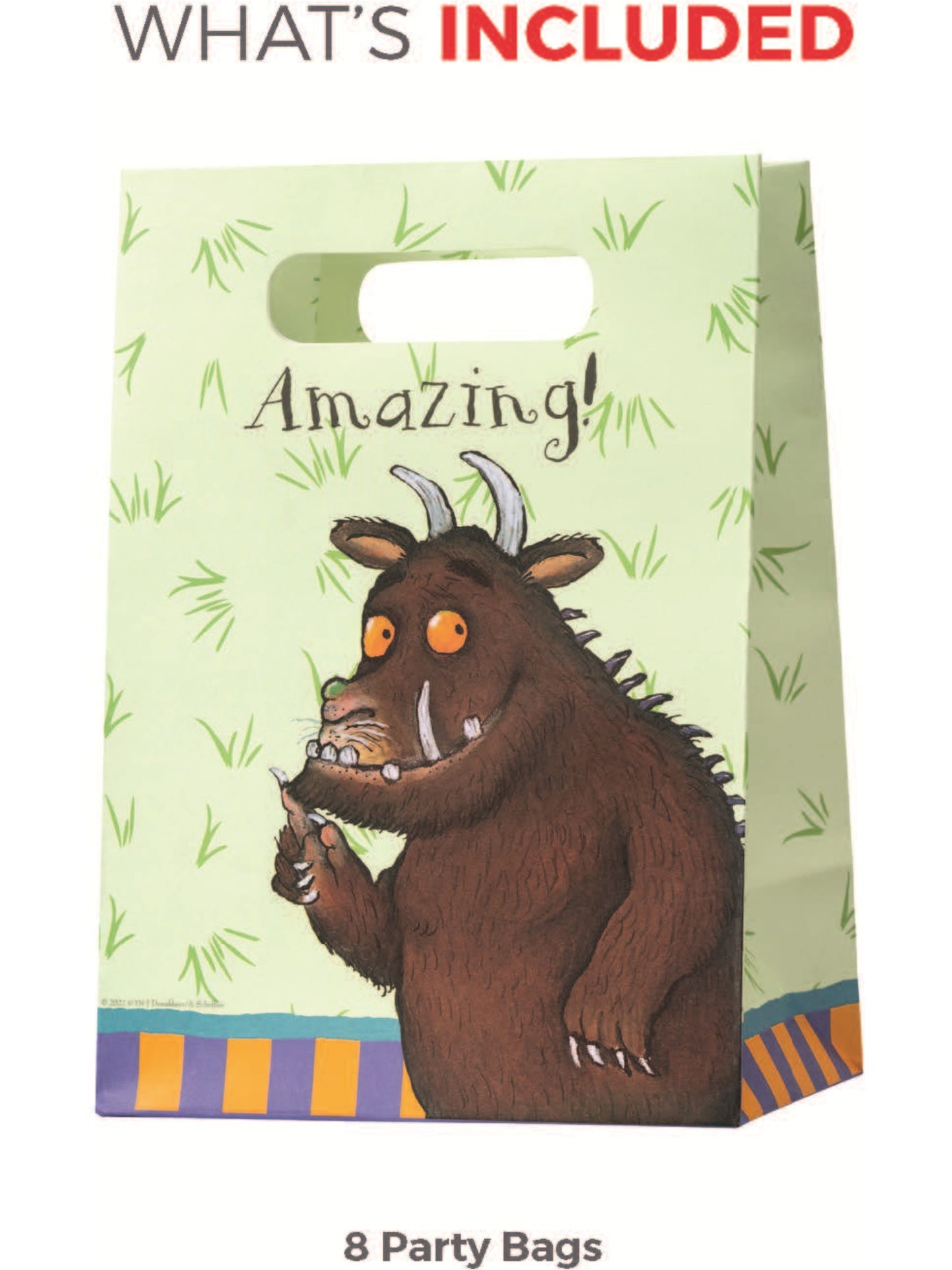 The Gruffalo Tableware Party Bags x8 Wholesale