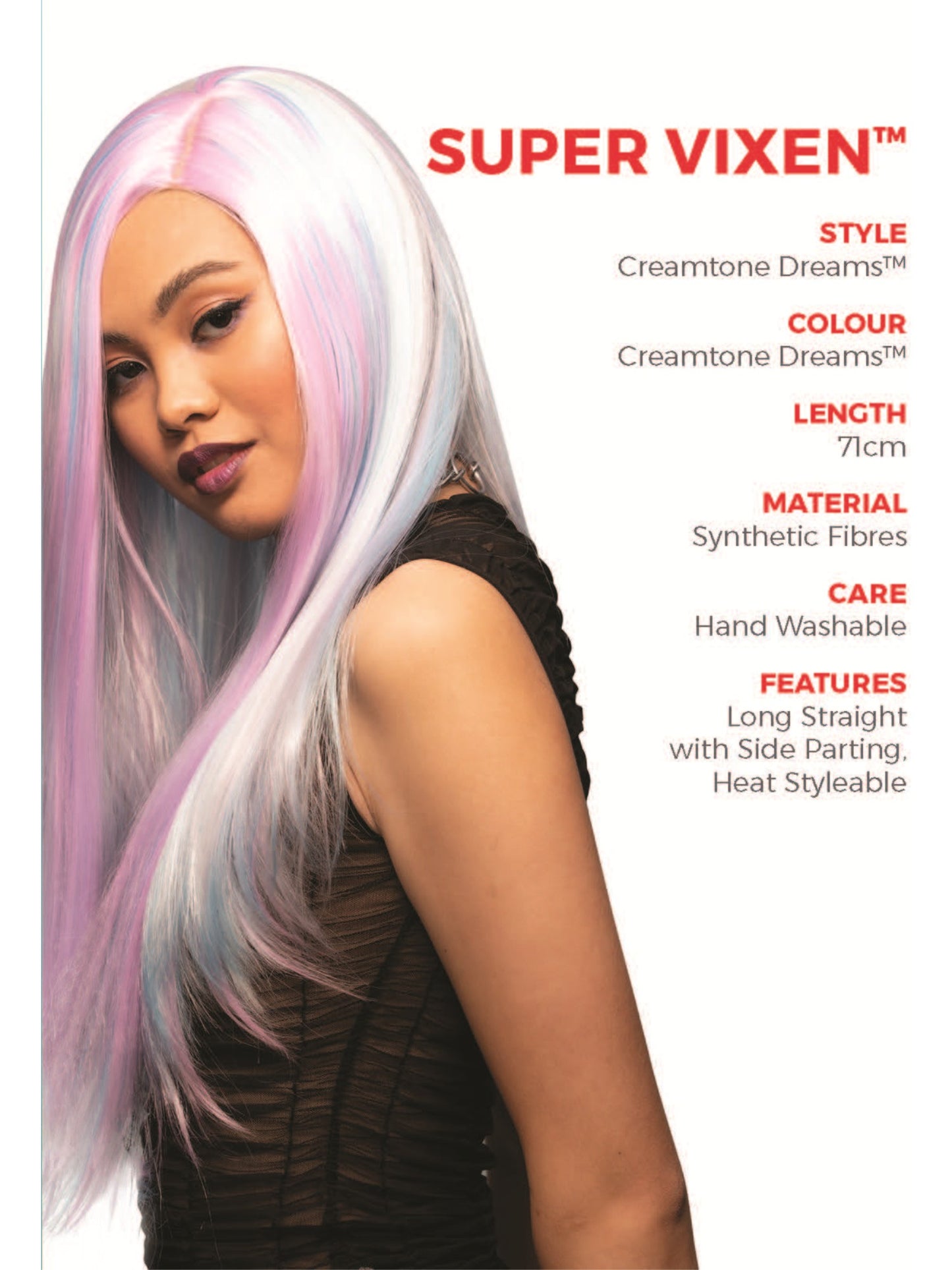 Manic Panic® Creamtone Dreams™ Super Vixen™ Wig Wholesale
