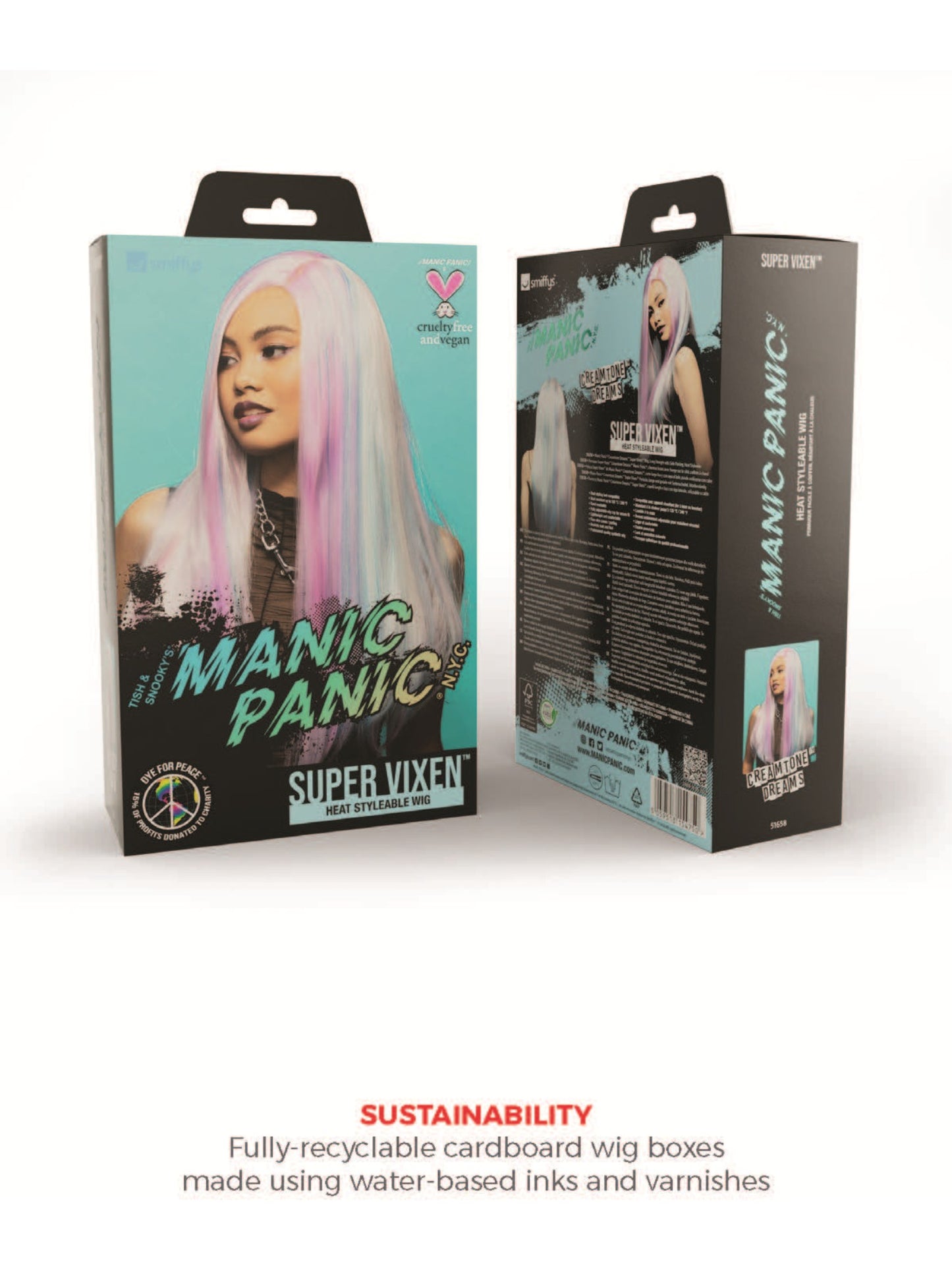 Manic Panic® Creamtone Dreams™ Super Vixen™ Wig Wholesale