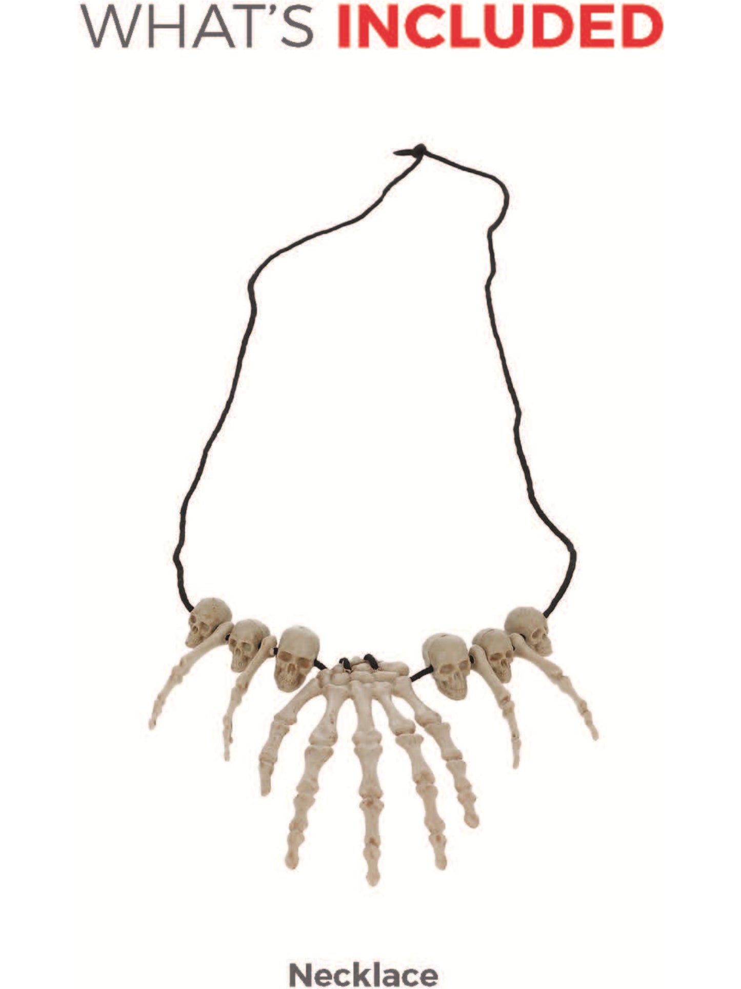 Voodoo Bone Necklace, Beige Wholesale