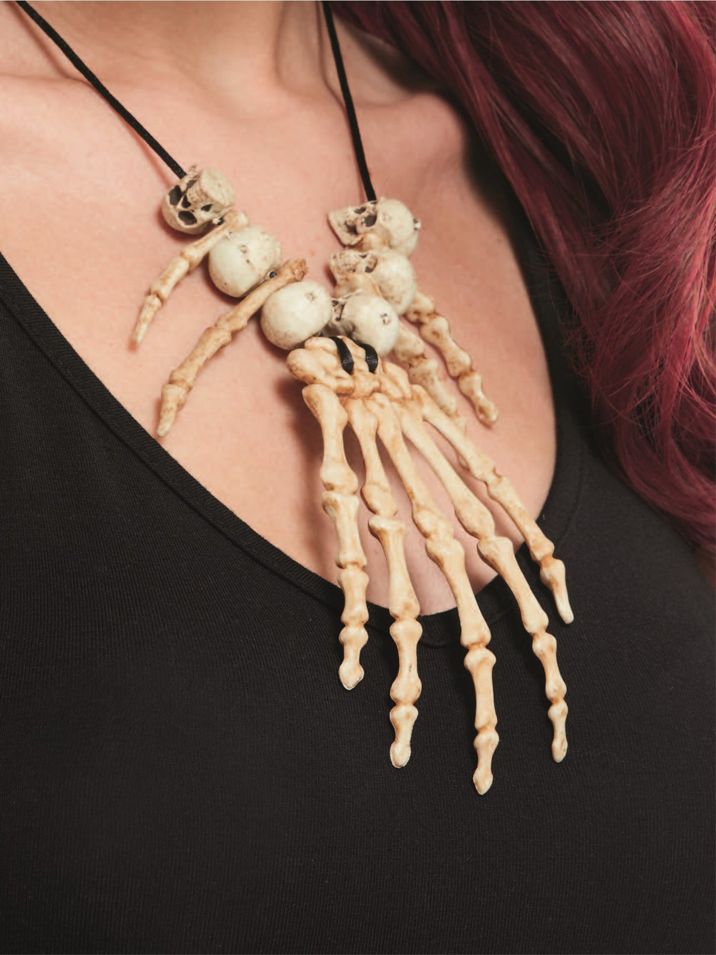 Voodoo Bone Necklace, Beige Wholesale