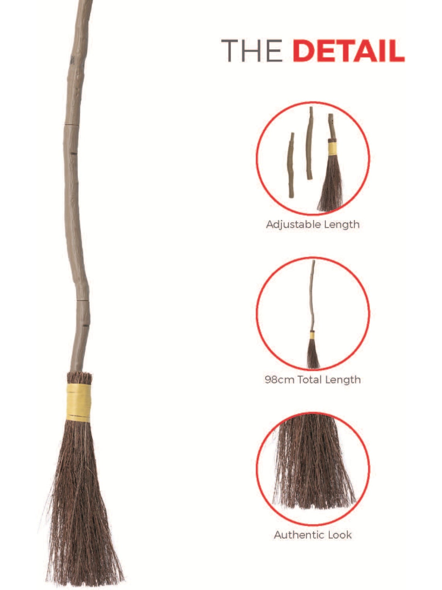 Extendable Authentic Broomstick Wholesale