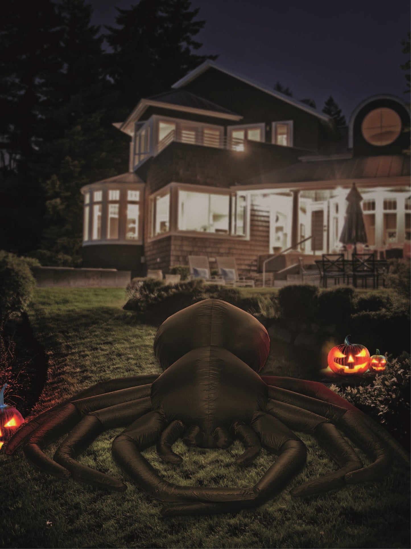 Giant Outdoor Inflatable Spider, 9ft Wholesale