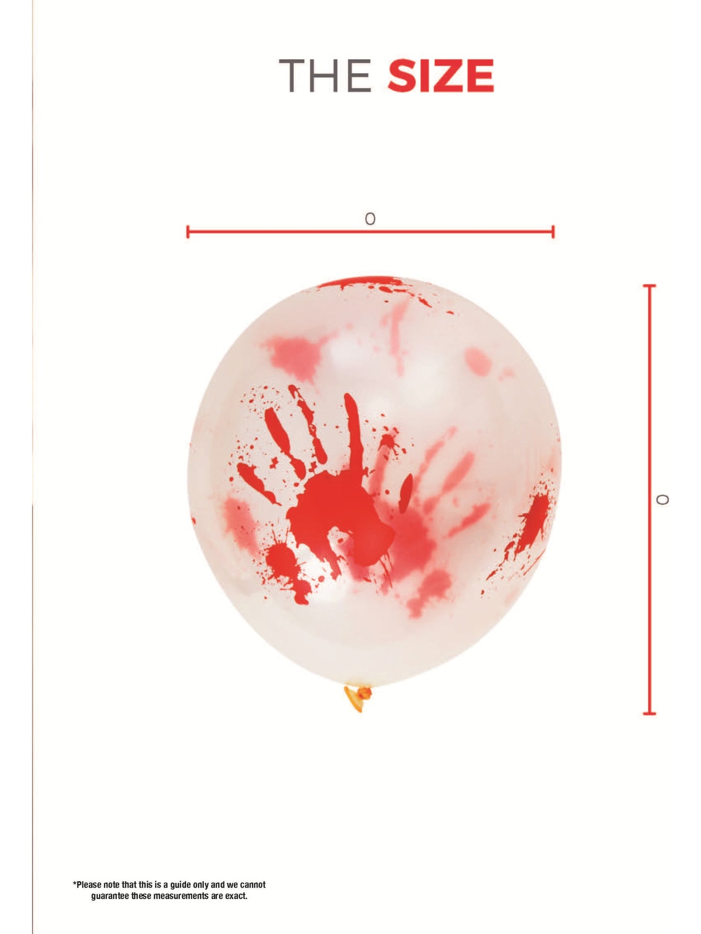 Bloody Balloons, 30cm, 8Pk Wholesale