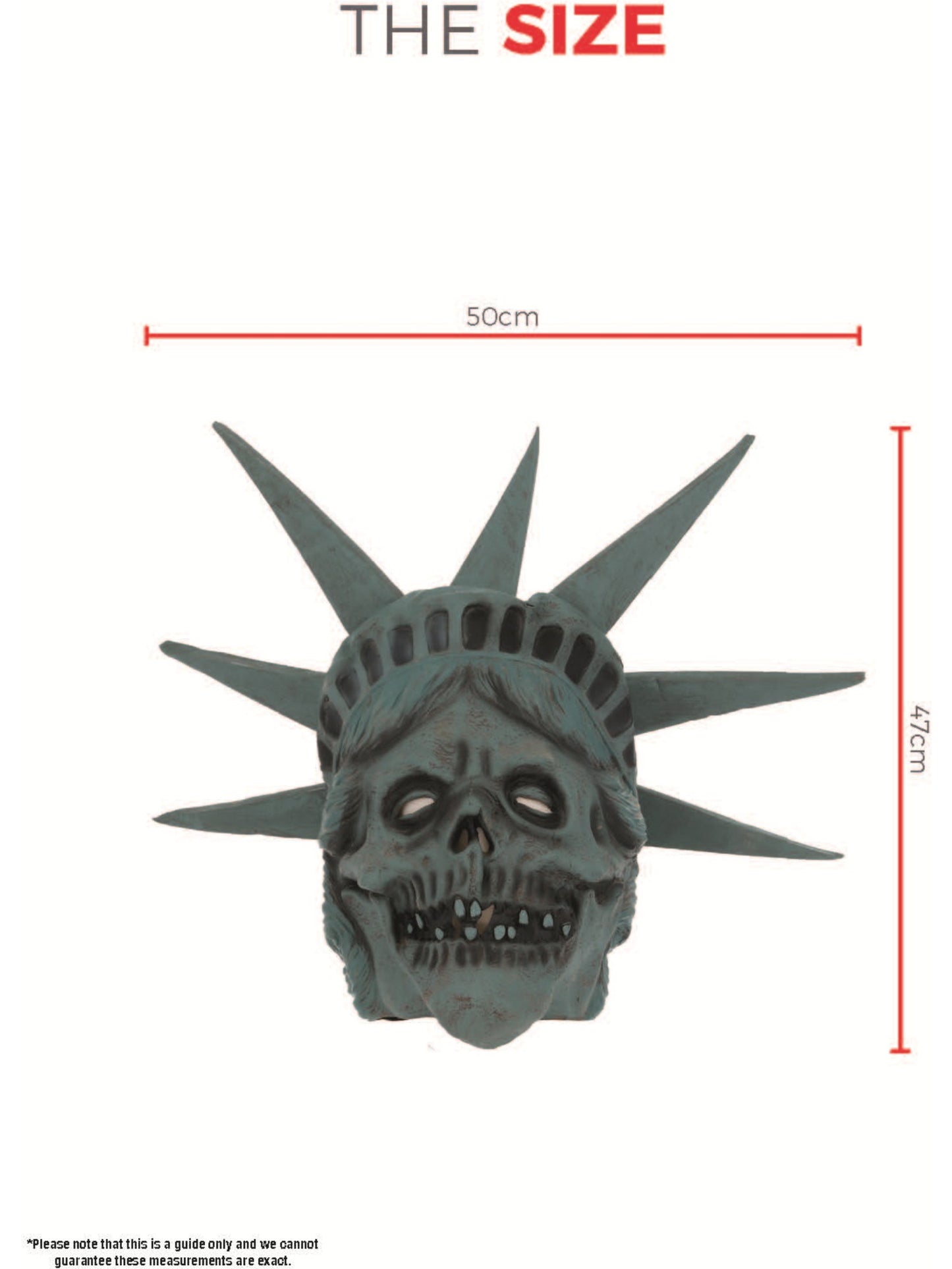 Liberty Skull Overhead Mask, Latex Wholesale