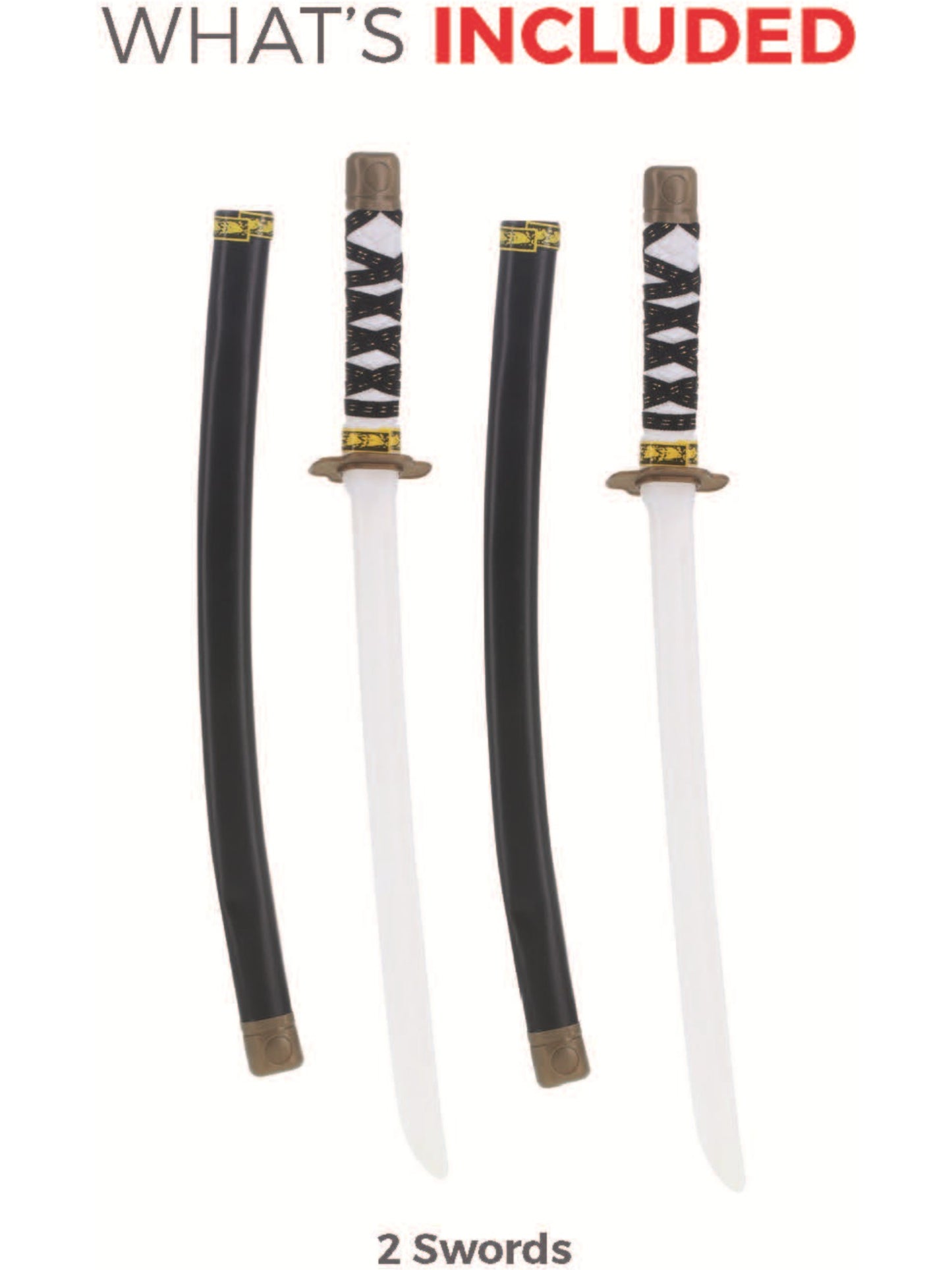 Ninja Swords, Pack of 2 Wholesale
