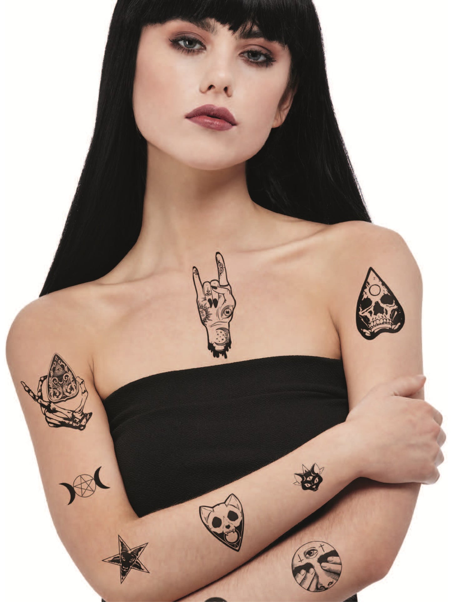 Smiffys Make-Up FX, Icon Tattoo Transfers Wholesale
