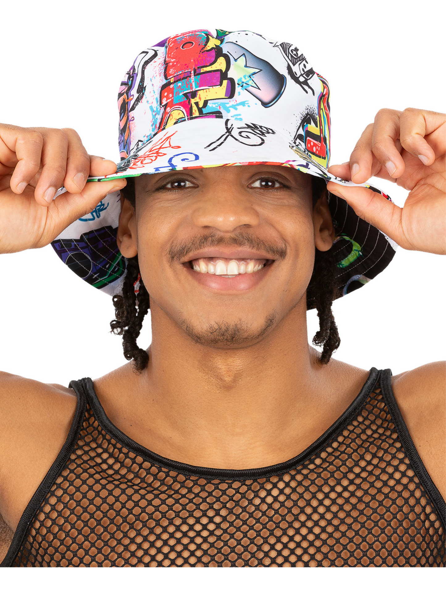 90s Graffiti Bucket Hat Wholesale