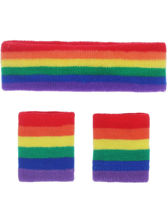 Rainbow Sweatbands Wholesale