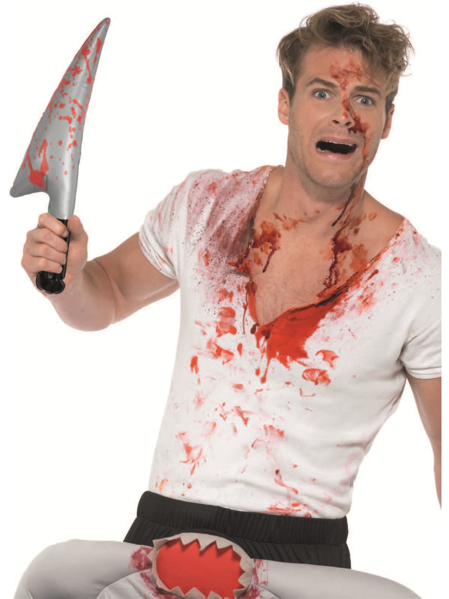 Inflatable Bloody Knife, 40cm Wholesale