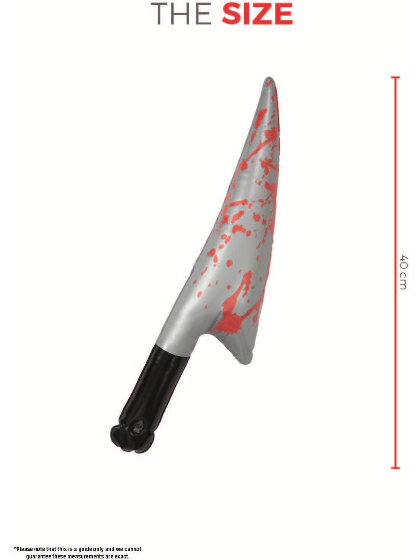 Inflatable Bloody Knife, 40cm Wholesale