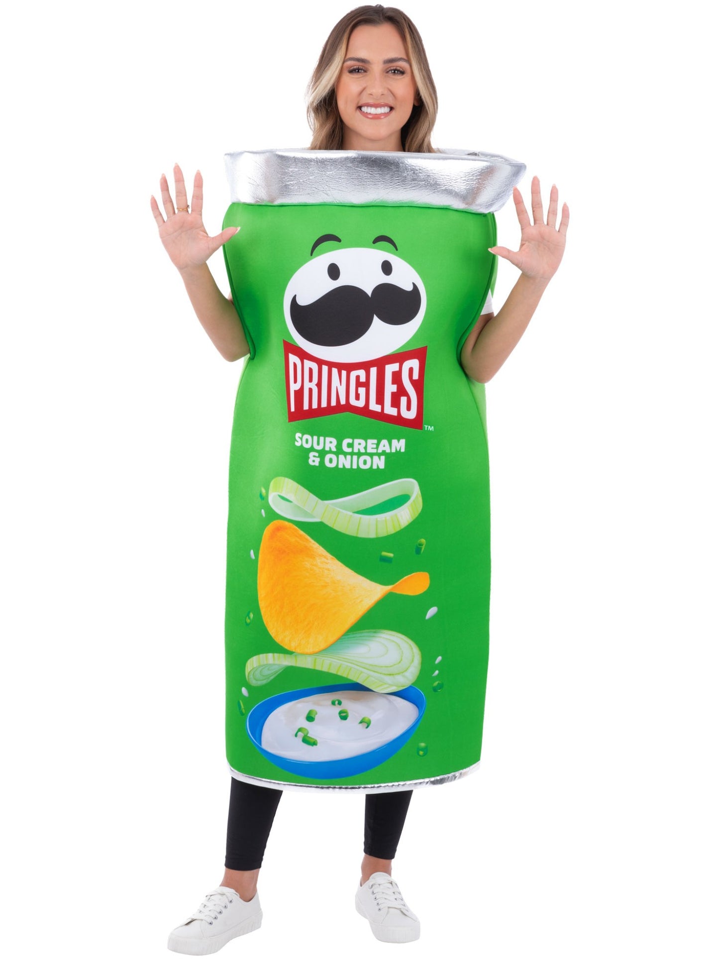 Pringles® Sour Cream & Chive Can Costume Wholesale