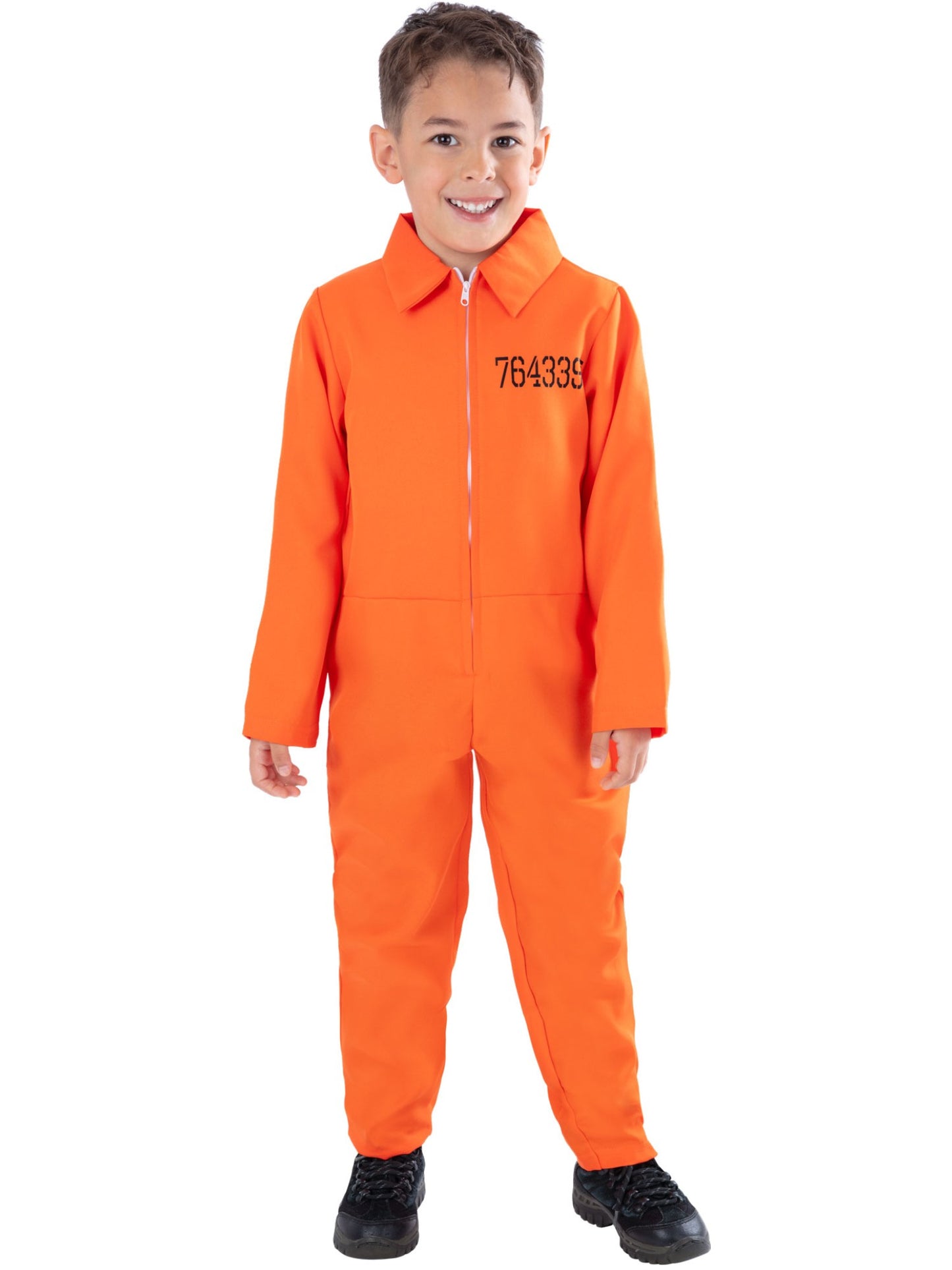 Escaped Prisoner Costume, Orange Wholesale