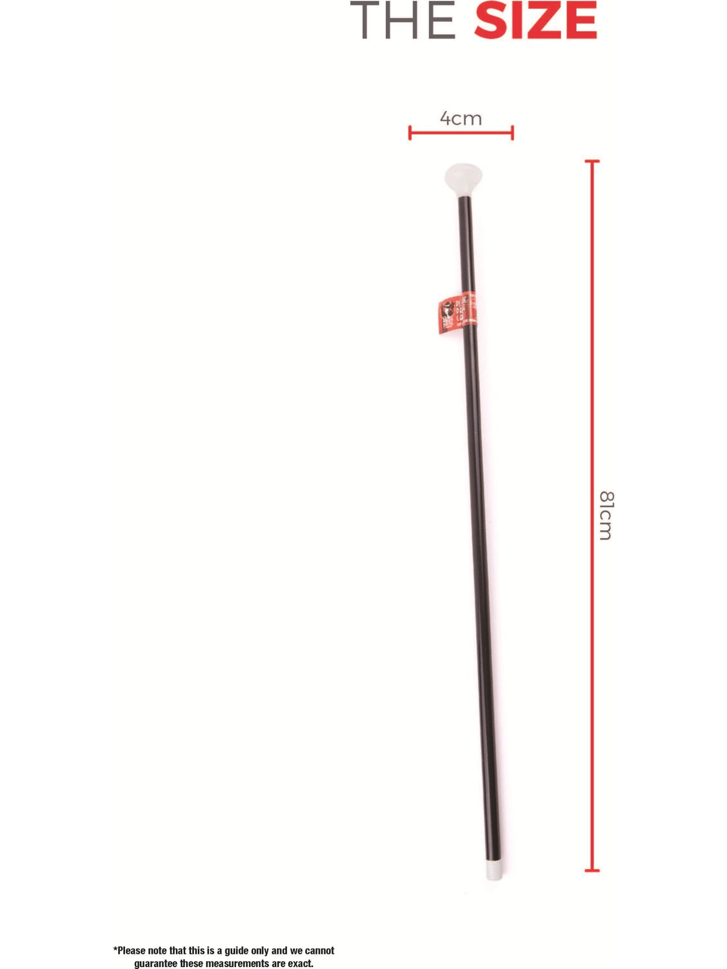 20s Style Dance Cane, Black Wholesale