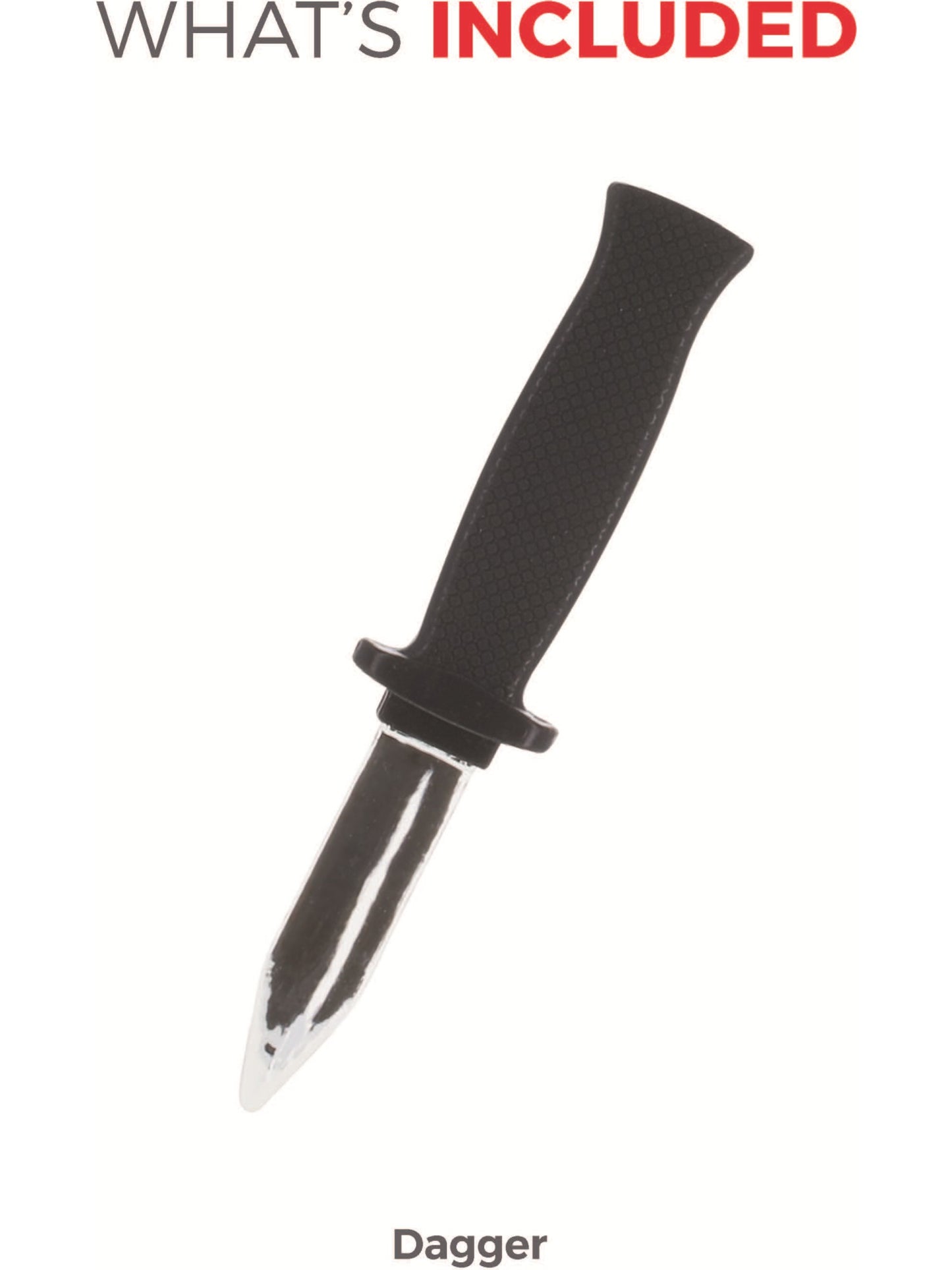 Slide-in Dagger, Silver, 36pcs Individually Carded Wholesale