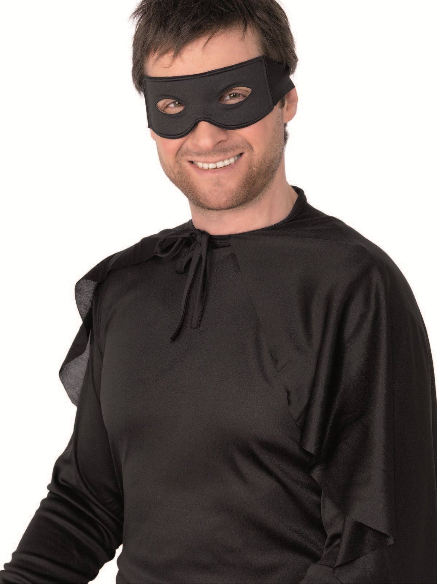 Bandit Eyemask and Tie Scarf, Black Wholesale