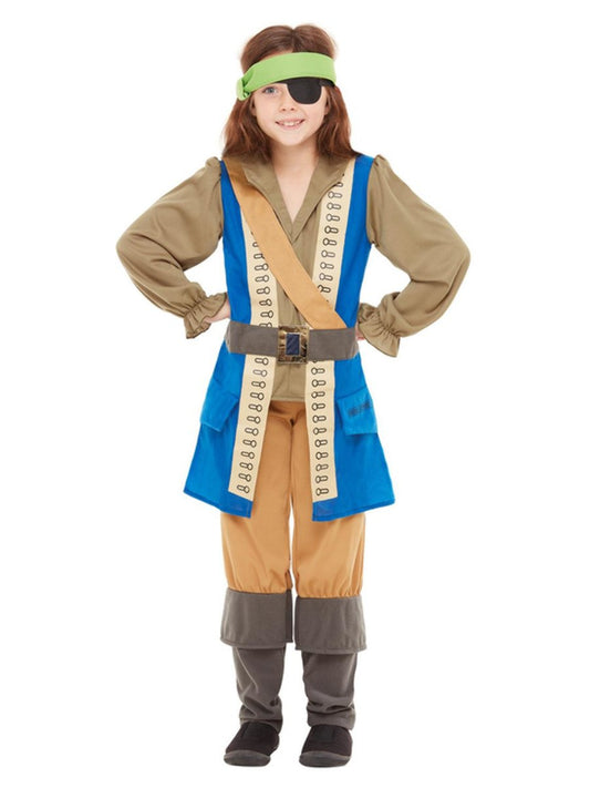 Horrible Histories Pirate Captain Costume Wholesale