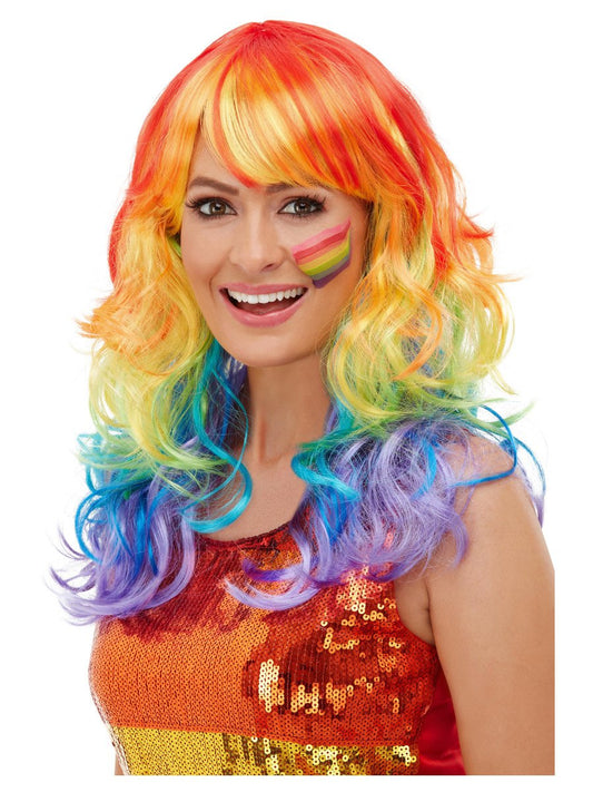Rainbow Glam Wig Wholesale