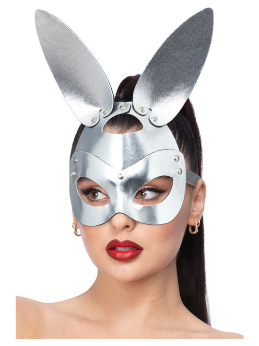 Fever Silver Mock Leather Rabbit Mask Wholesale