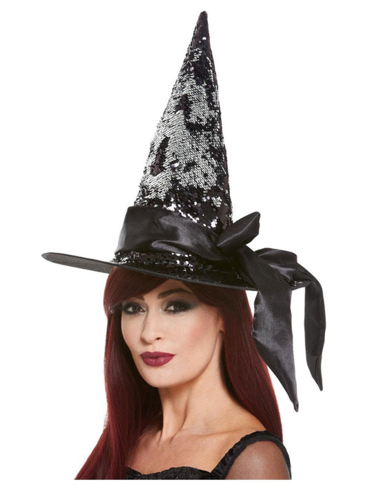 Deluxe Reversible Sequin Witch Hat Wholesale