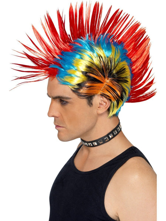 80s Street Punk Wig, Mohawk Wholesale