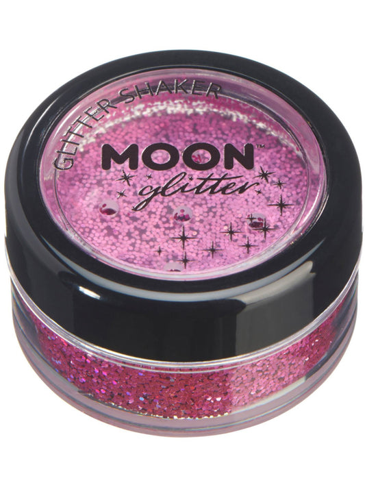 Moon Glitter Holographic Glitter Shakers, Pink, Single, 5g