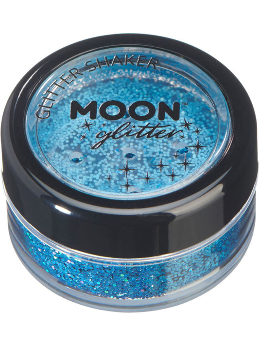 Moon Glitter Holographic Glitter Shakers, Blue, Single, 5g