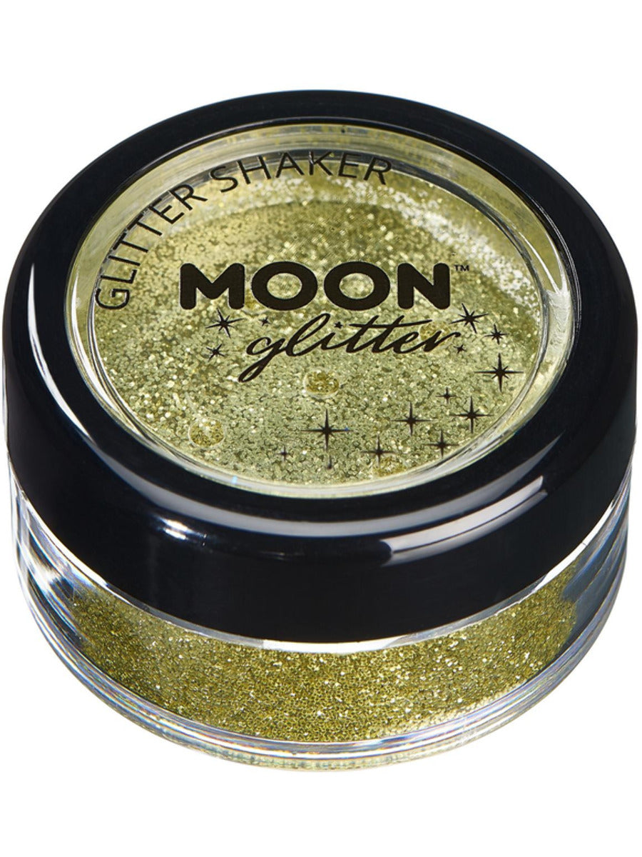 Moon Glitter Classic Fine Glitter Shakers, Gold, Single, 5g