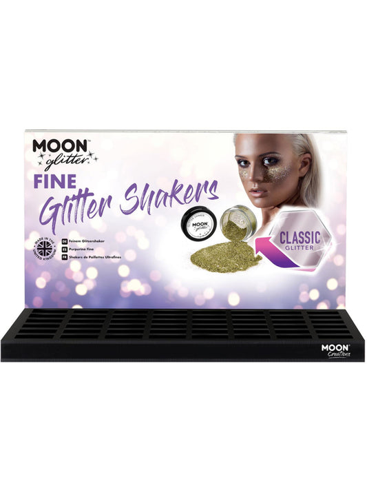 Moon Glitter Classic Fine Glitter Shakers, CDU (no stock)