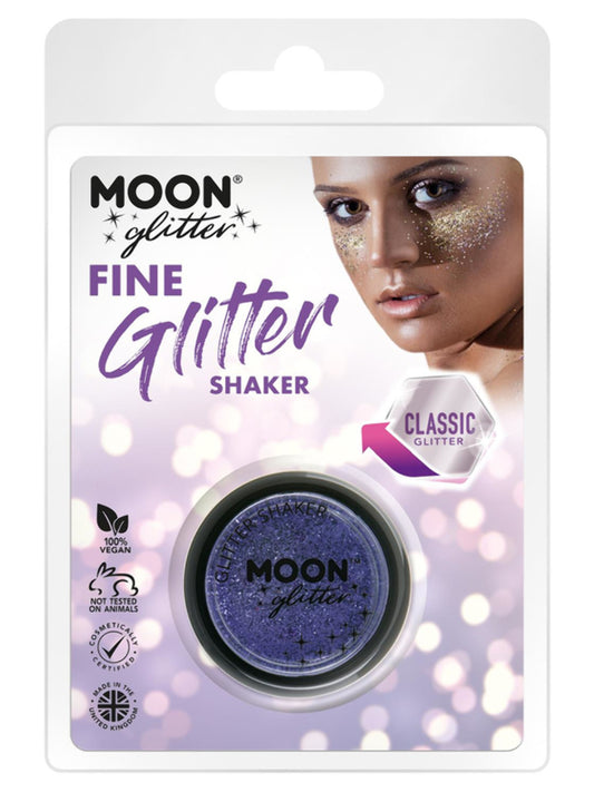 Moon Glitter Classic Fine Glitter Shakers,Lavender, Clamshell, 5g