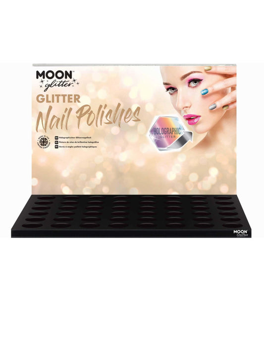 Moon Glitter Holographic Nail Polish, CDU (no stock)