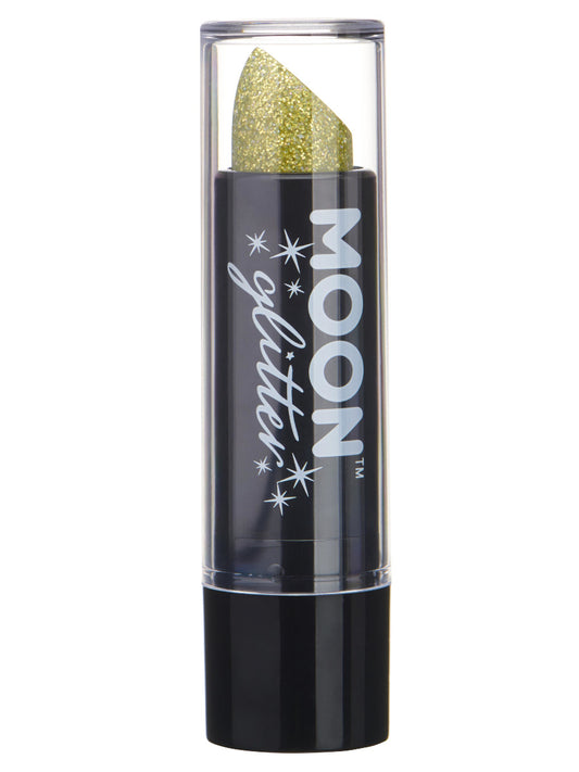 Moon Glitter Holographic Glitter Lipstick, Gold, Single, 4.2g
