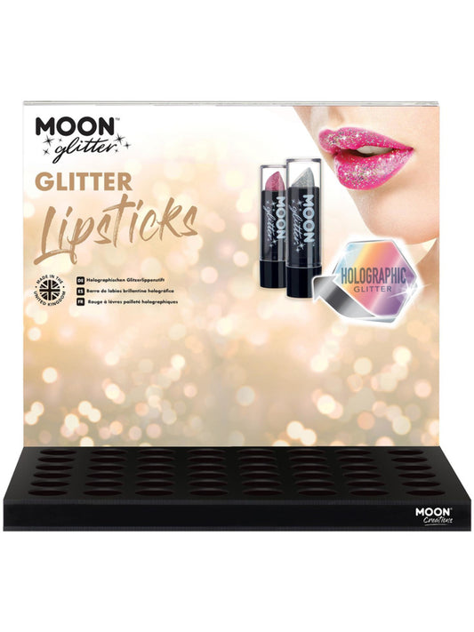 Moon Glitter Holographic Glitter Lipstick, CDU (no stock)