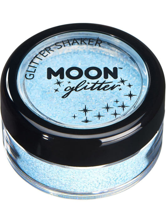 Moon Glitter Pastel Glitter Shakers, Baby Blue, Single, 5g