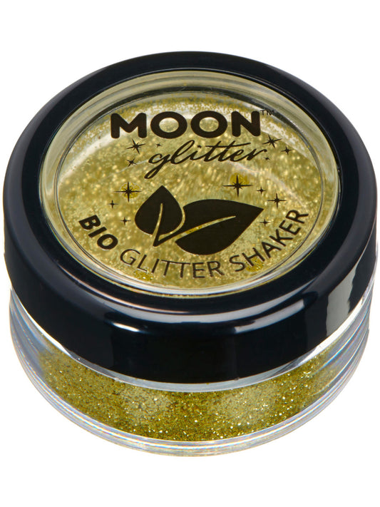 Moon Glitter Bio Glitter Shakers, Gold, Single, 5g