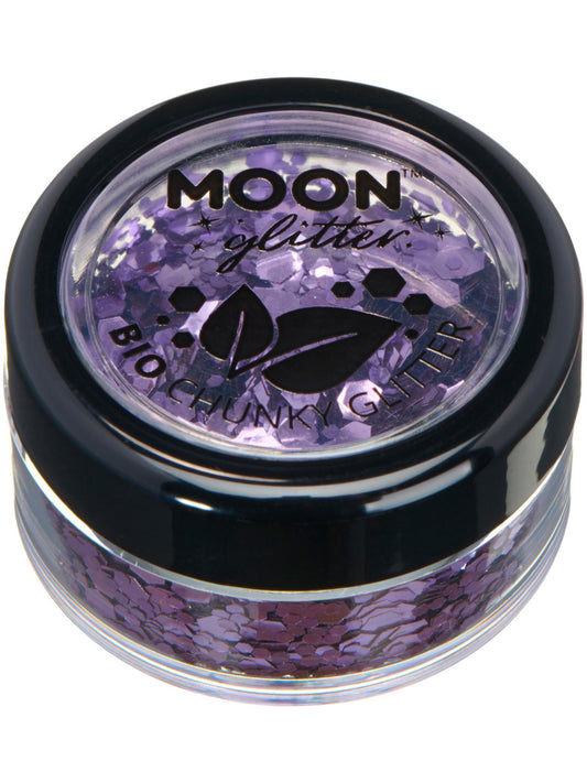 Moon Glitter Bio Chunky Glitter, Lavender, Single, 3g