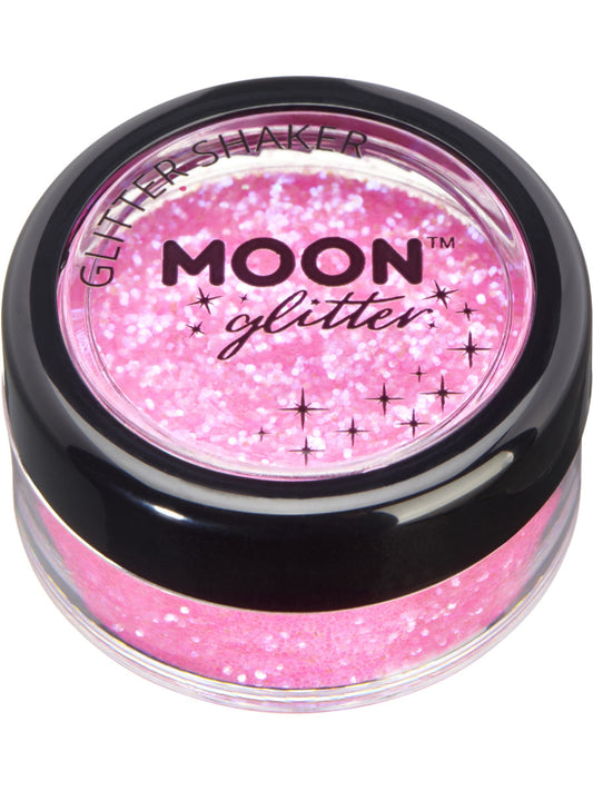 Moon Glitter Iridescent Glitter Shakers, Pink, Single, 5g