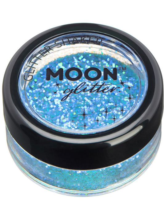 Moon Glitter Iridescent Glitter Shakers, Blue, Single, 5g